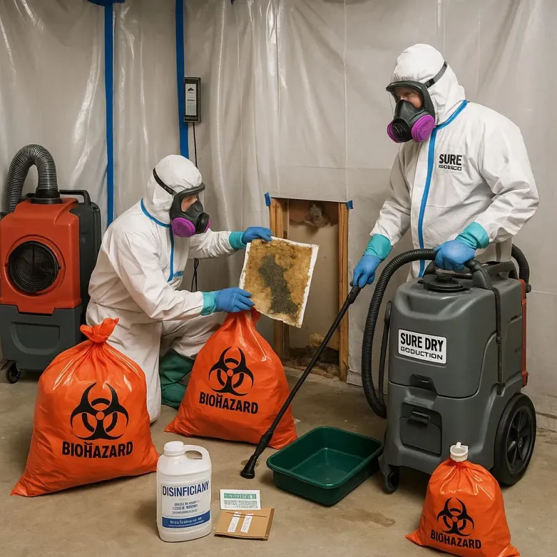 Contaminated Water Handling Protocols process in Galena, KS